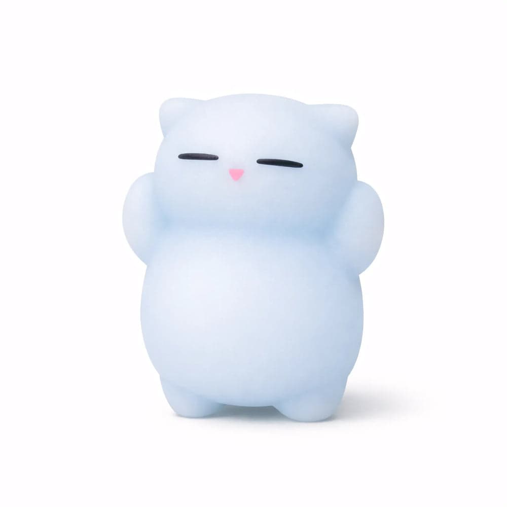Mini Squishy Chat Bleu