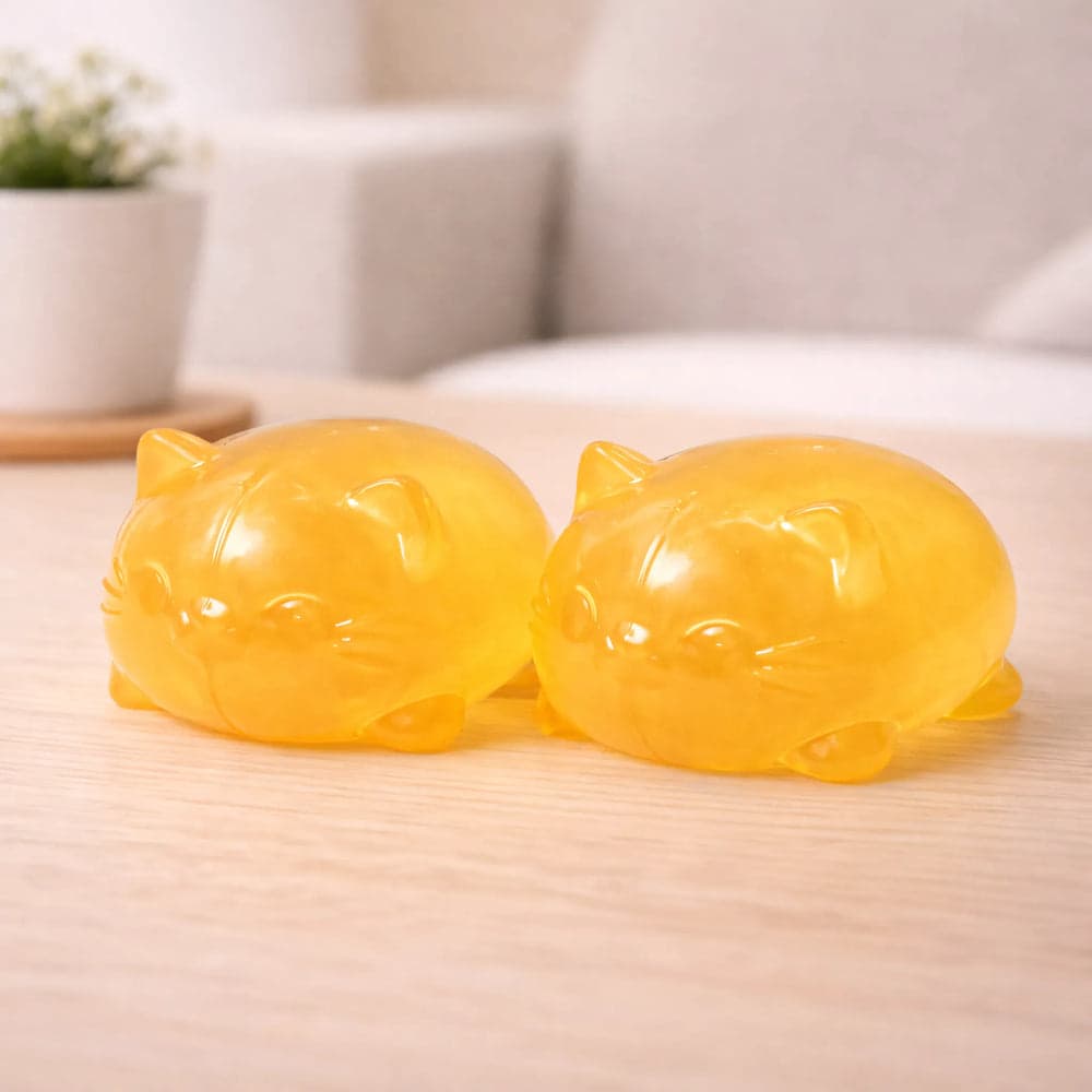 Squishy Chat Orange — visuel 3