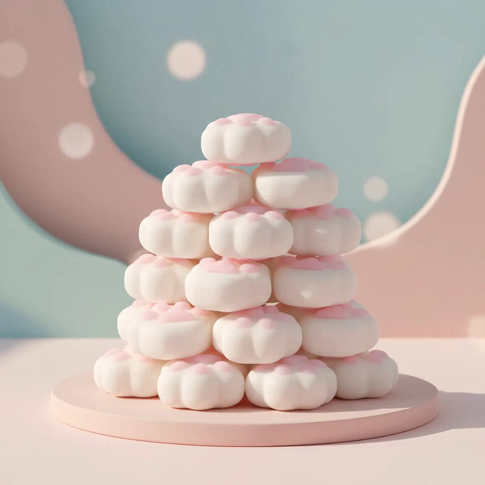 Squishy Mochi Patte de Chat — visuel 3
