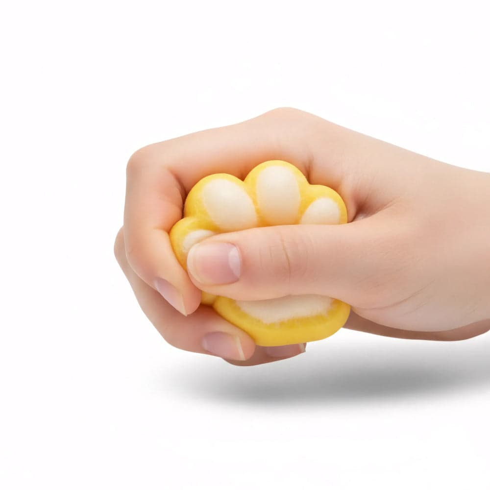 Squishy Patte de Chat Jaune — visuel 2