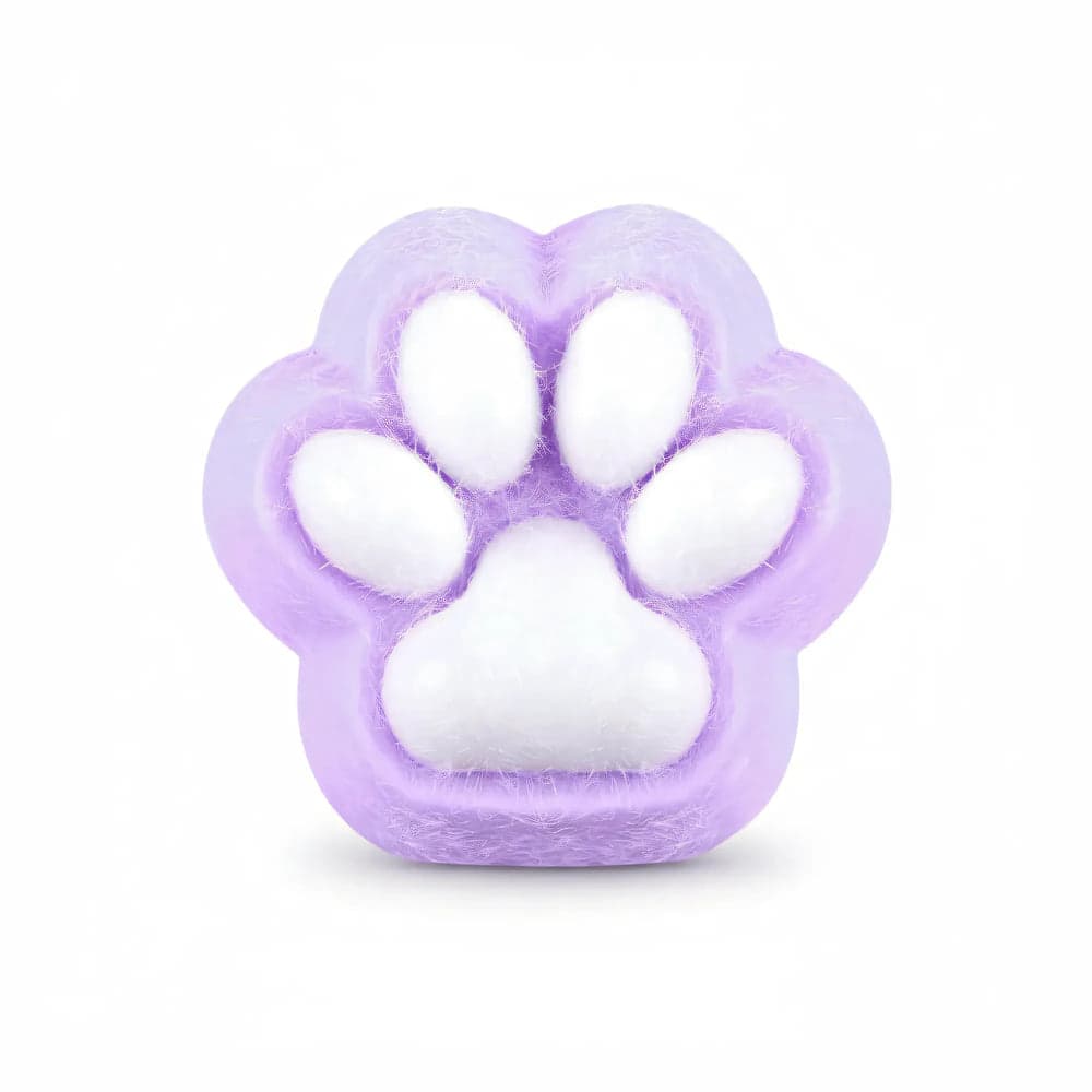 Squishy Patte de Chat Poilu